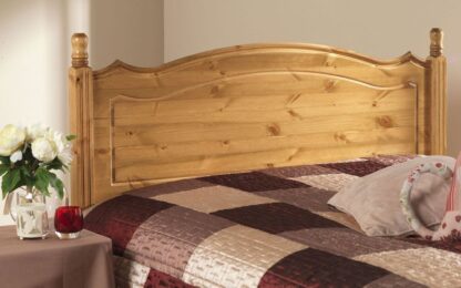 Friendship Mill Boston Solid Pine Wooden Headboard