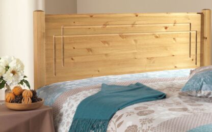 Friendship Mill Vegas Solid Pine Wooden Headboard