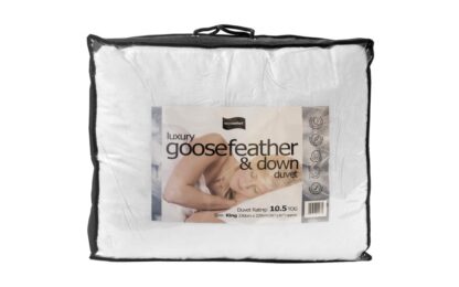 Luxury 10.5 Tog Hungarian Goosefeather and Down Duvet