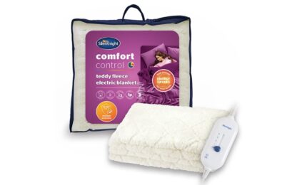 Silentnight Comfort Control Teddy Fleece Electric Blanket