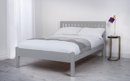 Silentnight Hayes Grey Wooden Bed Frame