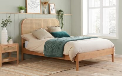 Birlea Margot Rattan Bed Frame