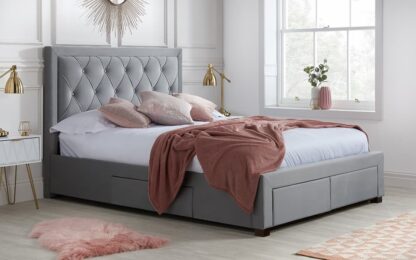 Birlea Woodbury Fabric Bed Frame